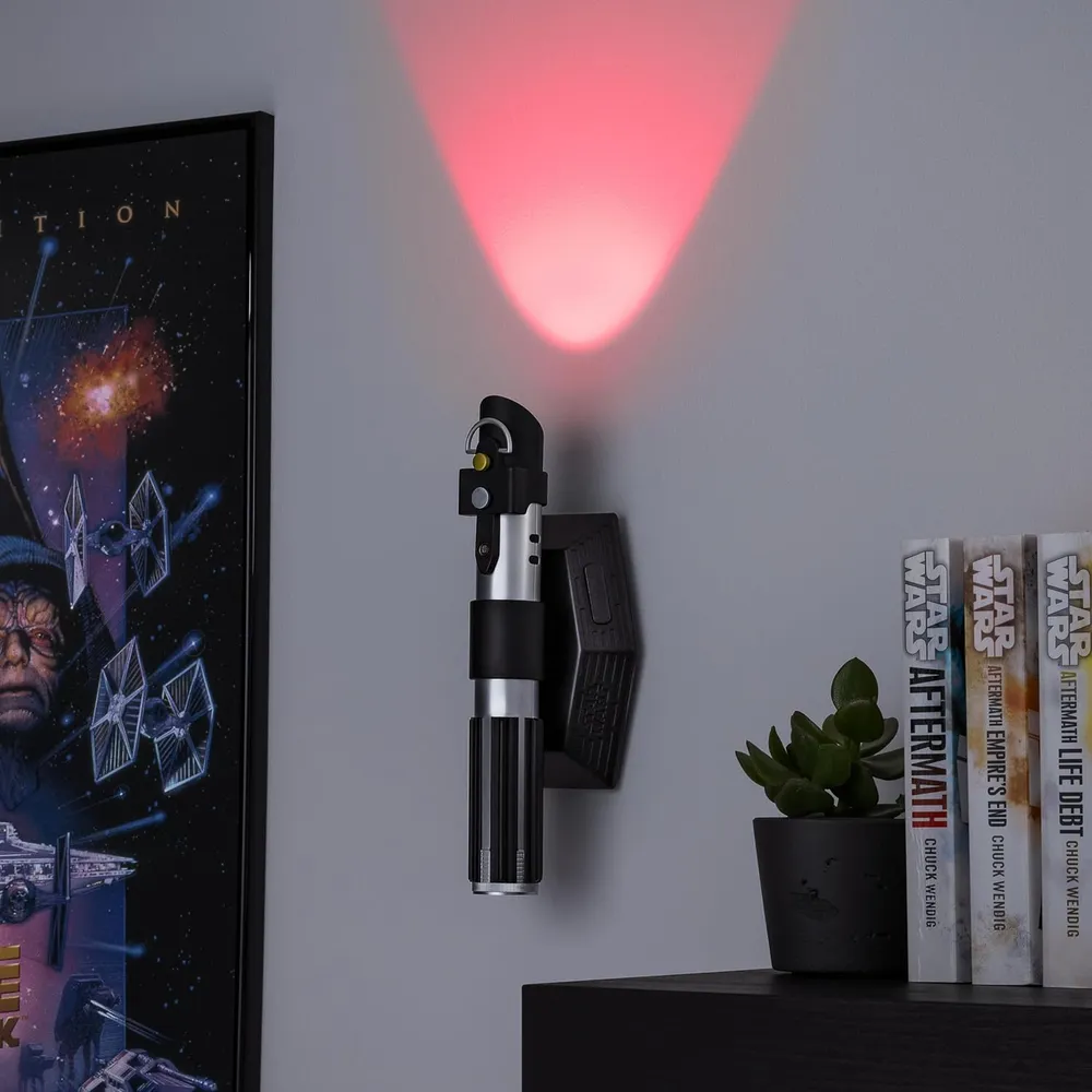 Paladone Star Wars, lámpara sable de luz oficial