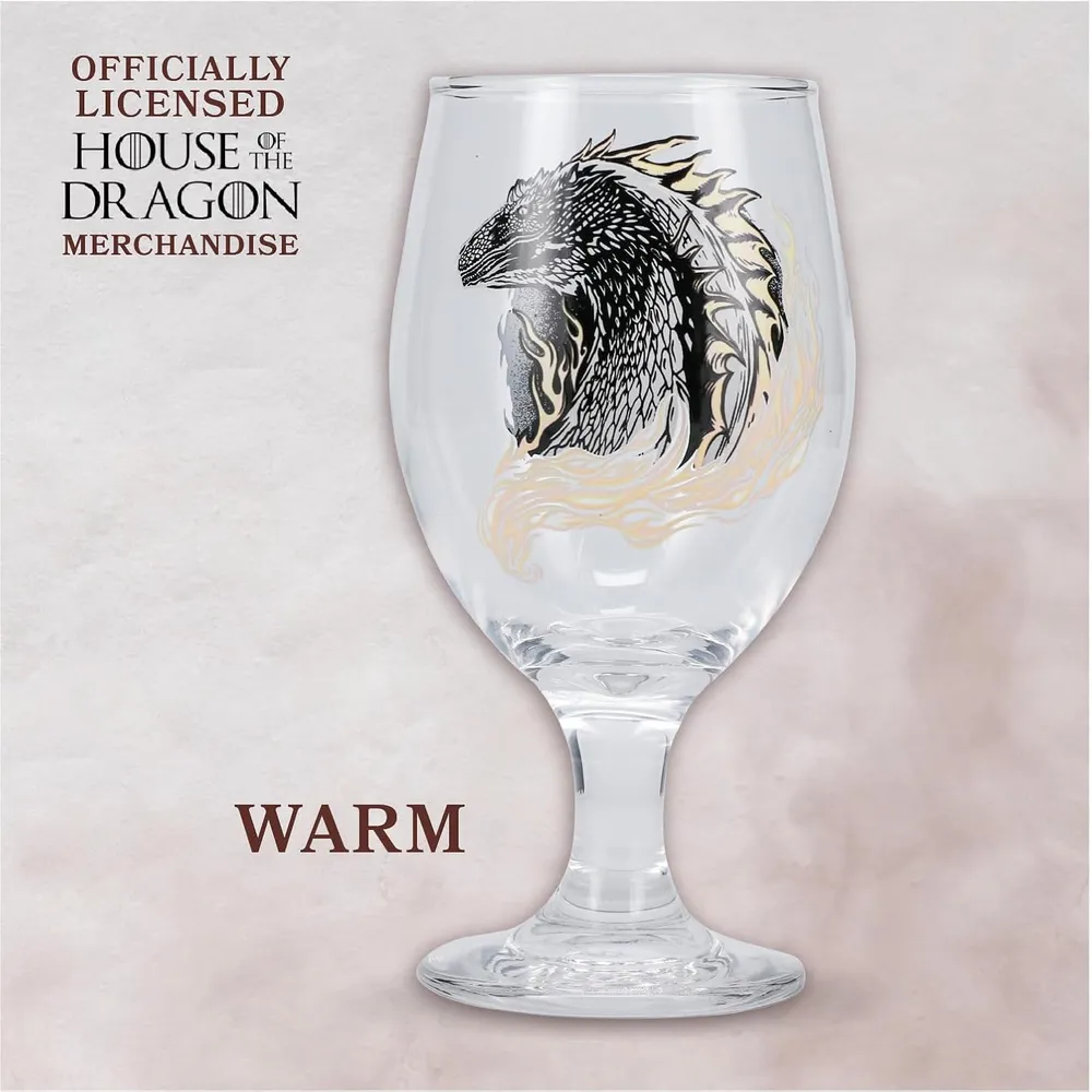 Paladone House of the Dragon, copa cristal cambia color