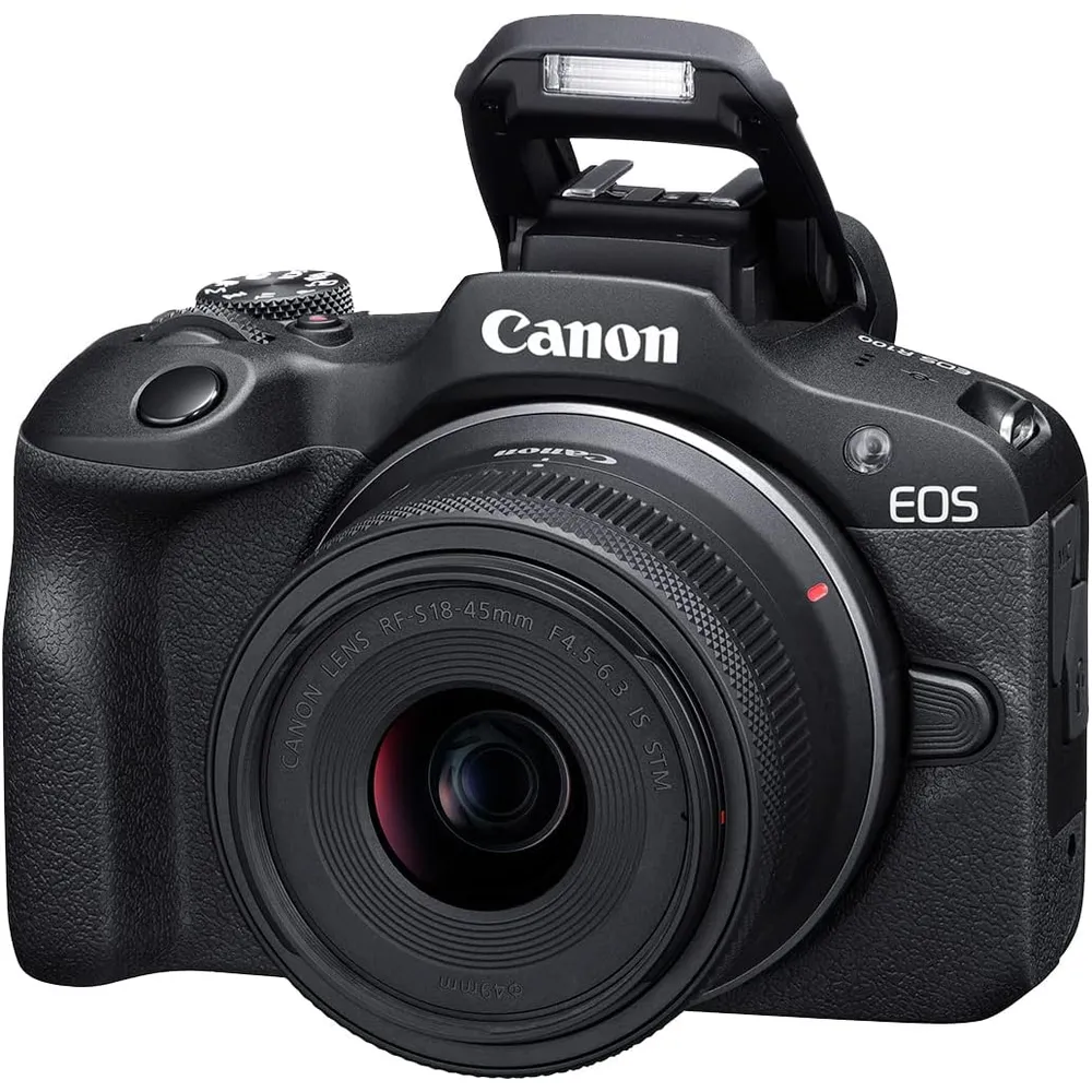 Canon cámara EOS R100 kit mirrorless | Negro