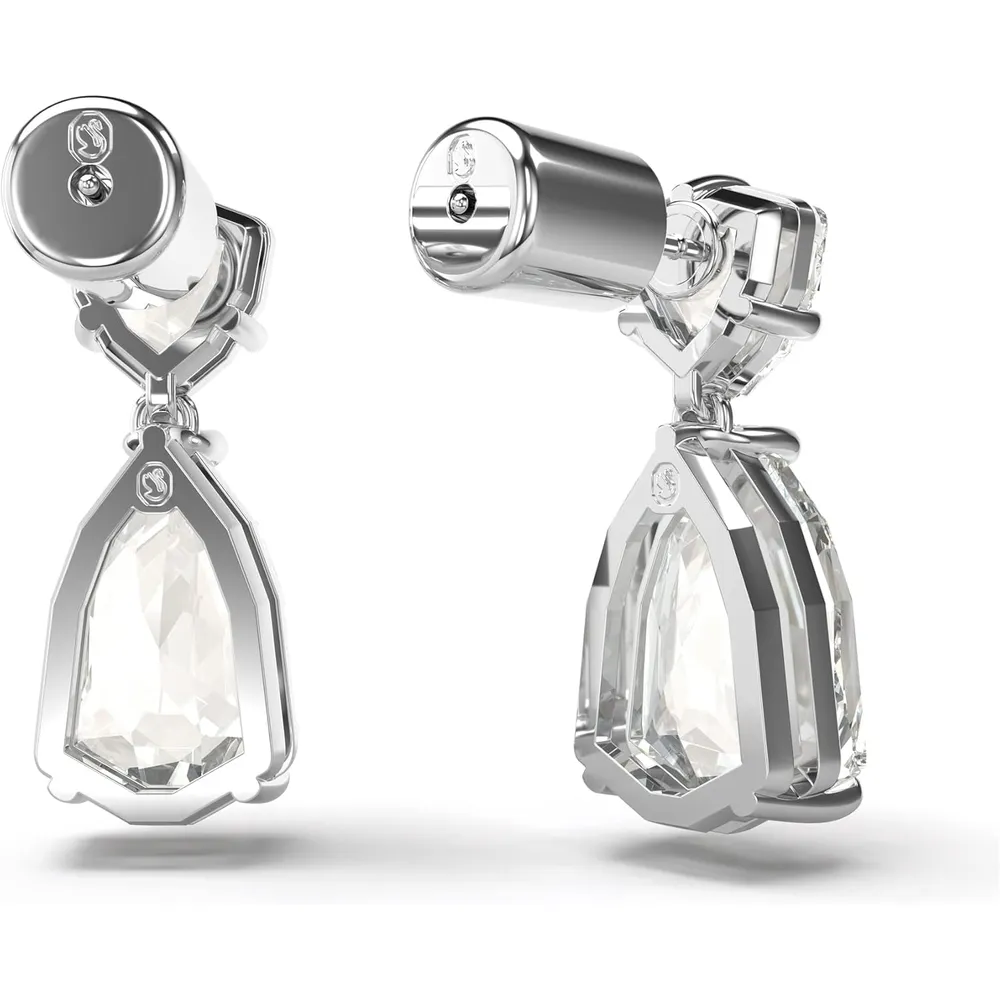 SWAROVSKI ARETES COLGANTES MIXTO MESMERA ACABADO RODIO PARA MUJER | PLATEADO