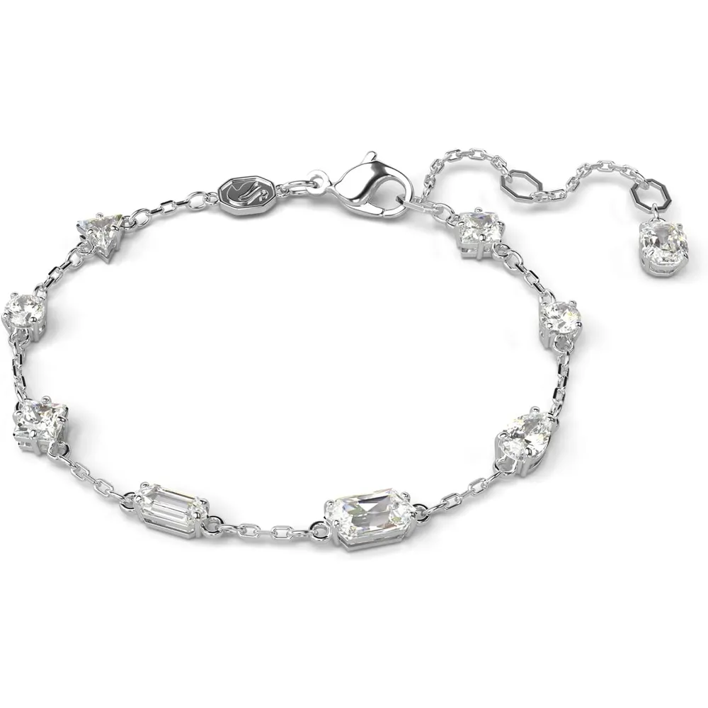 SWAROVSKI PULSERA MIXTO MESMERA ACABADO RODIO PARA MUJER | PLATEADO