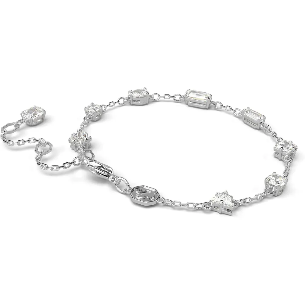 SWAROVSKI PULSERA MIXTO MESMERA ACABADO RODIO PARA MUJER | PLATEADO