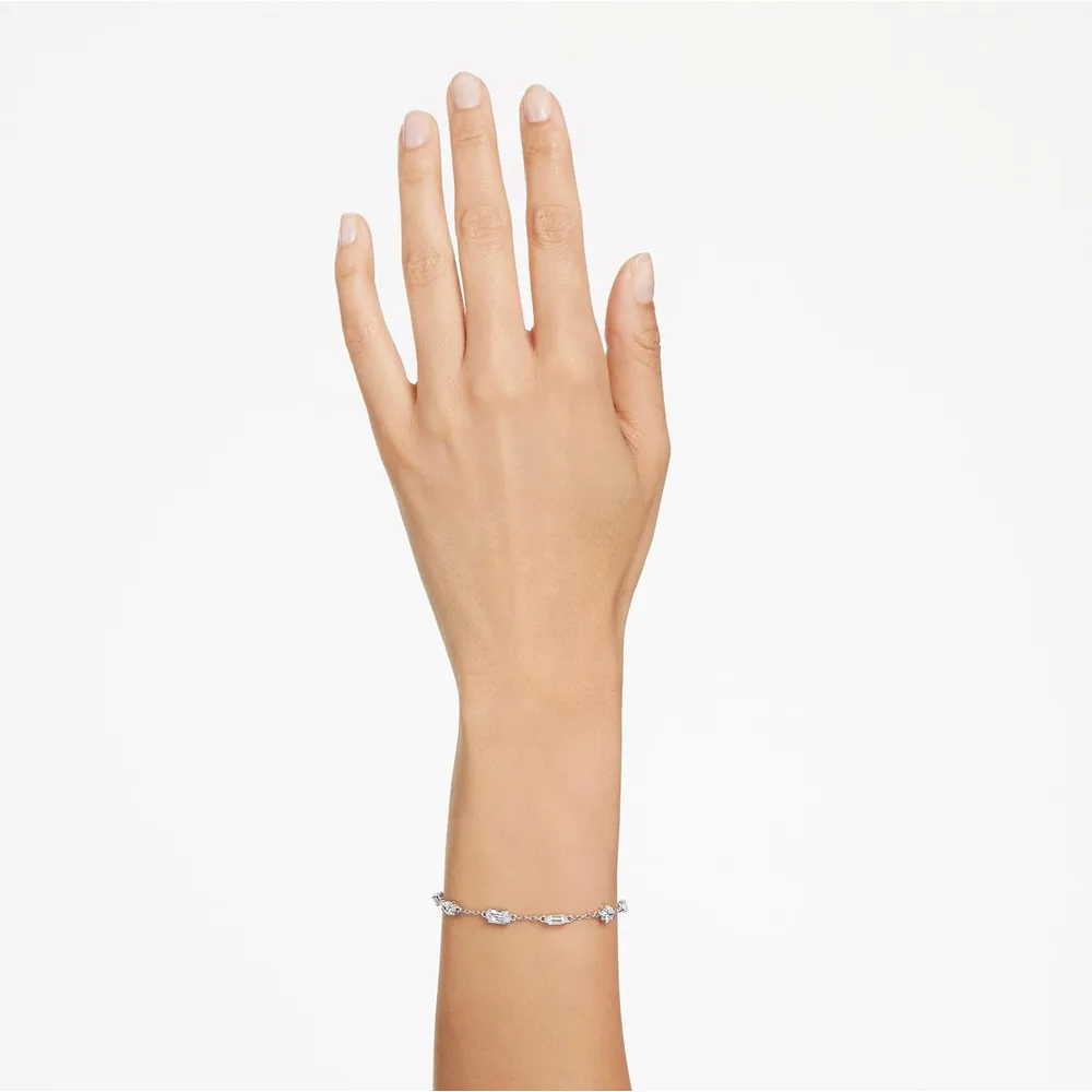 SWAROVSKI PULSERA MIXTO MESMERA ACABADO RODIO PARA MUJER | PLATEADO
