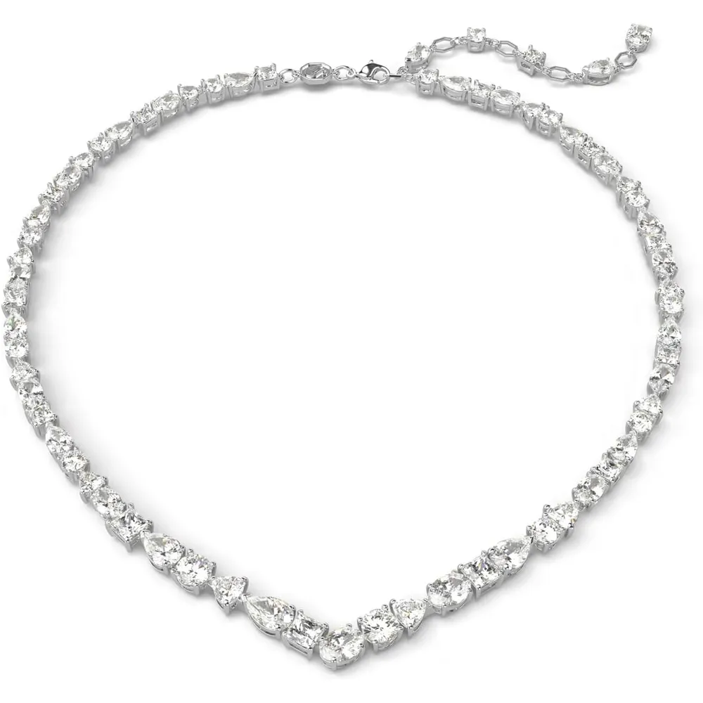 SWAROVSKI COLLAR MIXTO MESMERA ACABADO RODIO PARA MUJER | PLATEADO