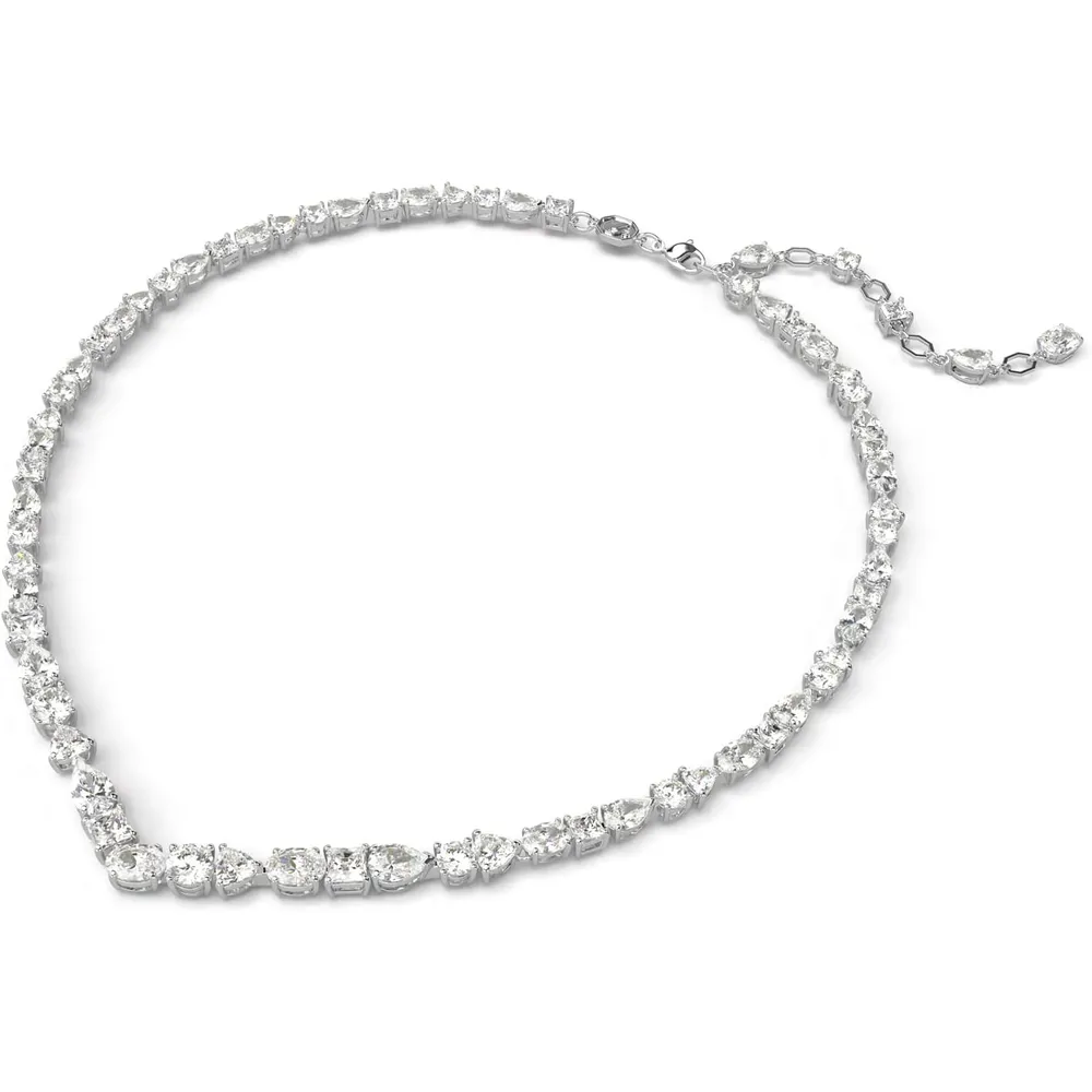 SWAROVSKI COLLAR MIXTO MESMERA ACABADO RODIO PARA MUJER | PLATEADO