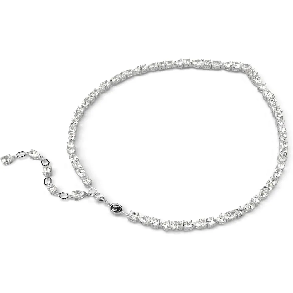 SWAROVSKI COLLAR MIXTO MESMERA ACABADO RODIO PARA MUJER | PLATEADO
