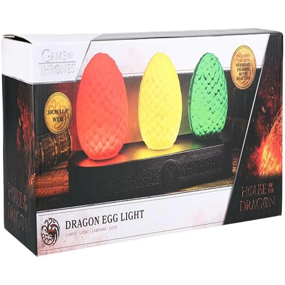 Paladone House of the Dragon Egg, lámpara decoración fantasía