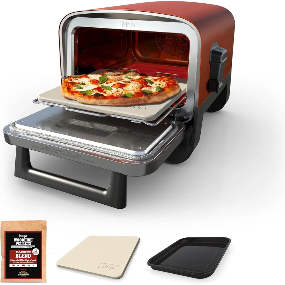 b0c6bqvdx3_0_webp.webp NINJA HORNO DE PIZZA EXTERIOR WOODFIRE 8 EN 1, 700 °F / 371 °C | ROJO TERRACOTA