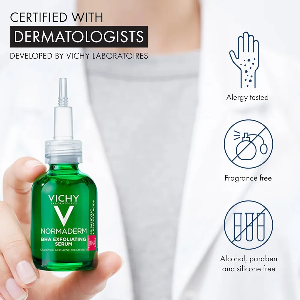 SERUM EXFOLIANTE BHA NORMADERM VICHY 1.01 OZ / 30 ML