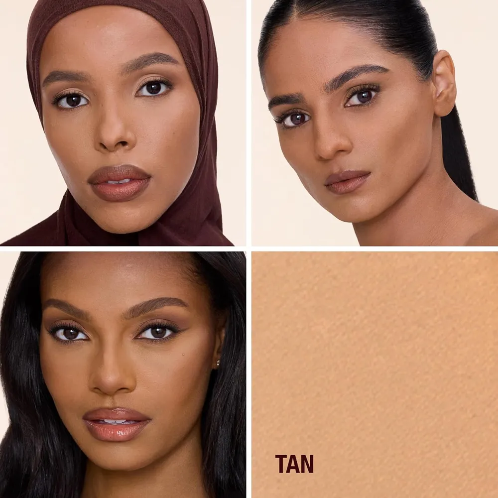 Charlotte Tilbury Airbrush Flawless Finish Polvos compactos acabado suave | 3 Bronceado