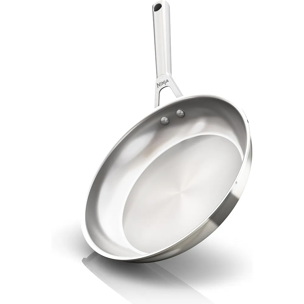 Ninja sartén C90026 Everclad acero inoxidable, triple capa, resistente | Acero Inoxidable