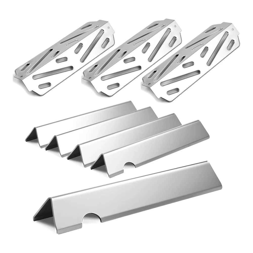 Piezas de Repuesto para Parrilla - Barras Aromatizantes - Deflector de Calor para Weber Genesis Ii Piezas de Parrilla Gs4Gbs 66032 66795 Barras de Sabor Weber Genesis Ii 300 Series Ii E-310 E310 Ii E-315 Ii E-335 Ii S-335 Ii Se-335 Ii Se-335