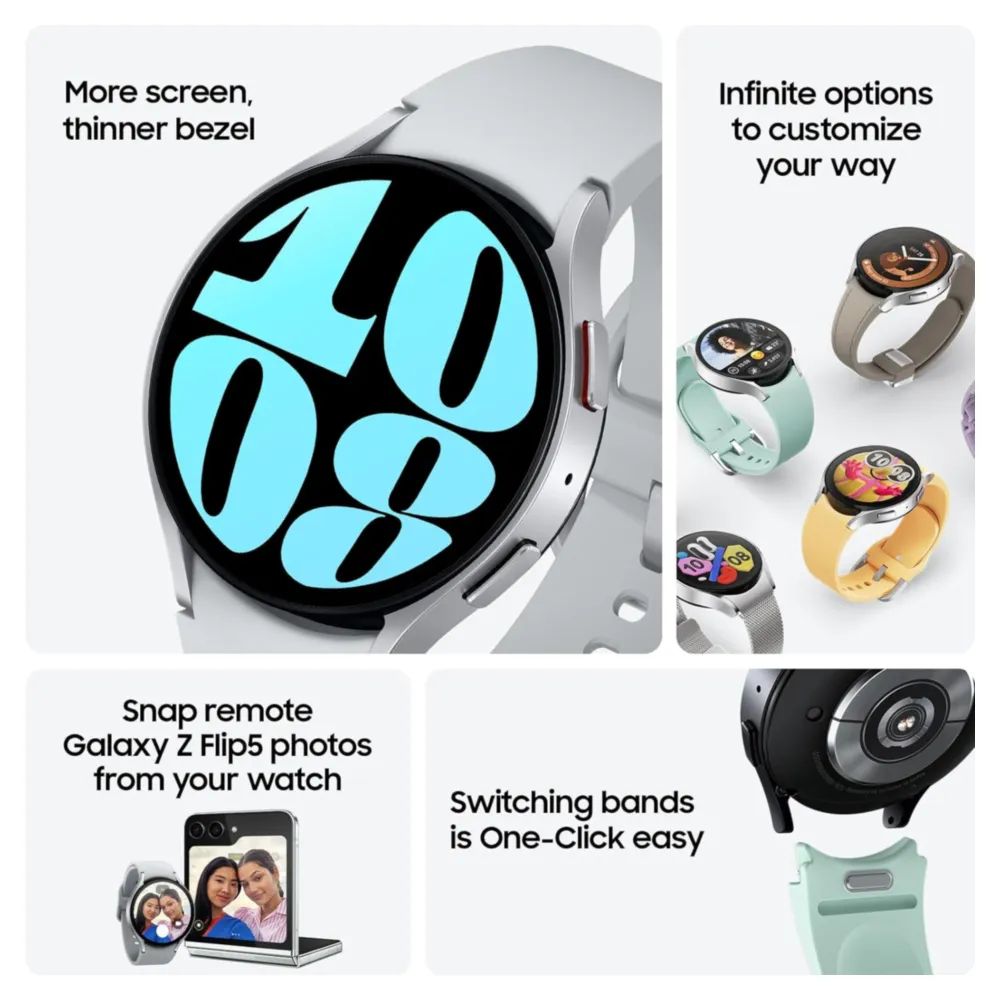 SMARTWATCH CELULAR GALAXY WATCH 6 SOLO BLUETOOTH | HUESO
