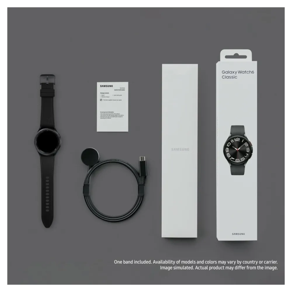 SMARTWATCH CELULAR GALAXY WATCH 6 SOLO BLUETOOTH CLASSIC | NEGRO