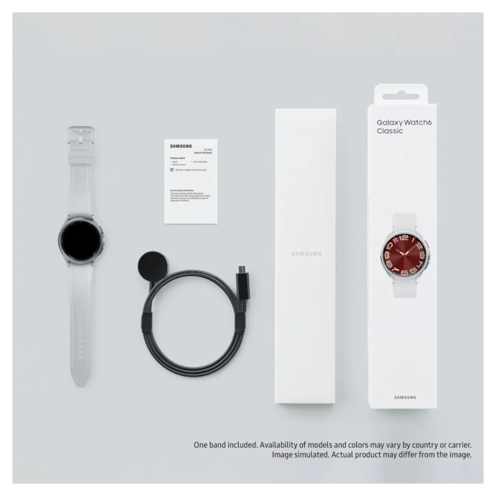 SMARTWATCH CELULAR GALAXY WATCH 6 CLASSIC LTE | NEGRO PLATEADO