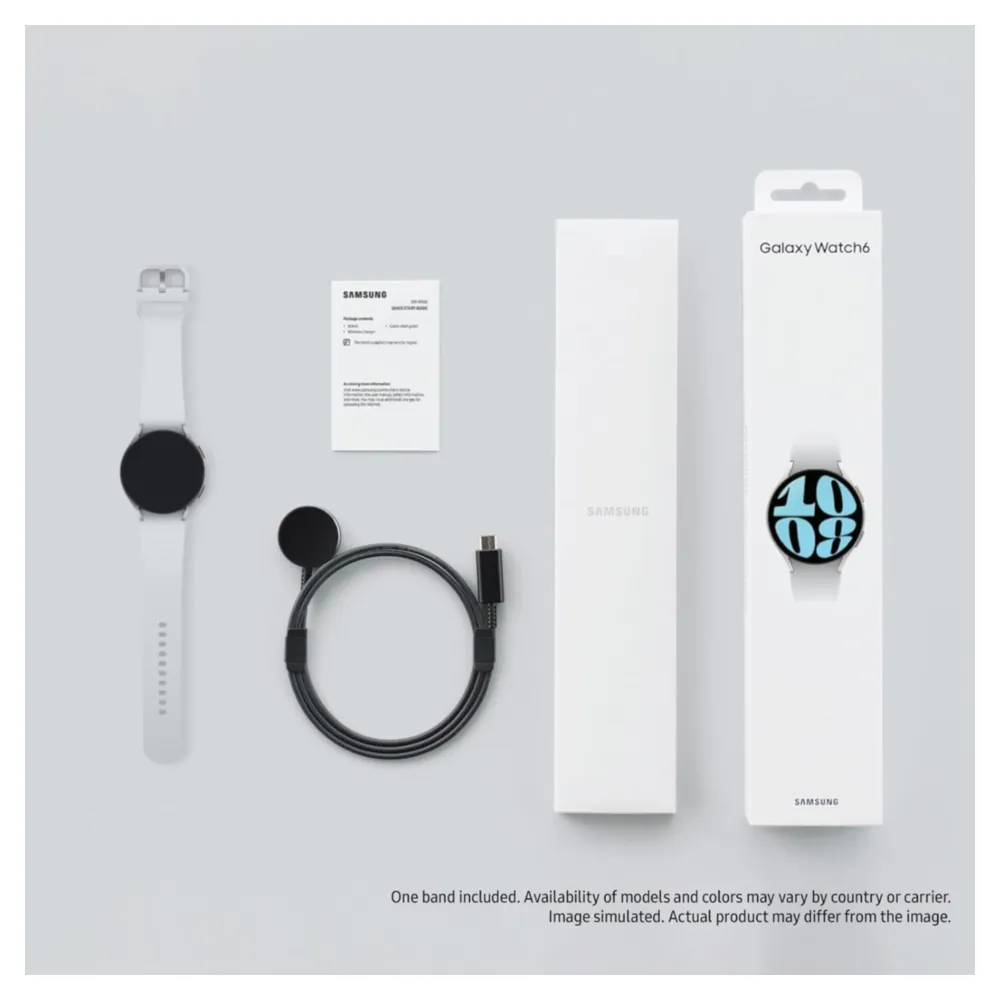 SMARTWATCH CELULAR GALAXY WATCH 6 LTE | PLATEADO