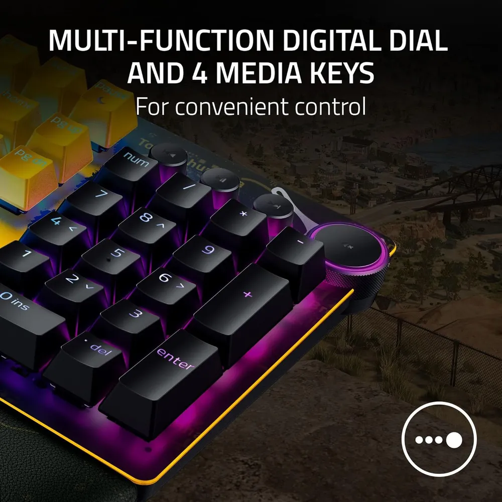 TECLADO ALÁMBRICO HUNTSMAN V2 RAZER | PUBG