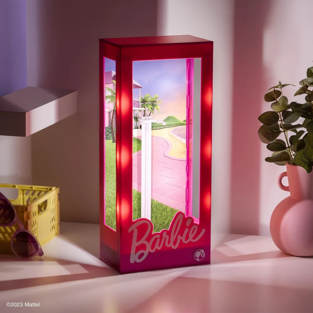 Paladone Barbie, caja de almacenamiento con luz 13" / 33cm