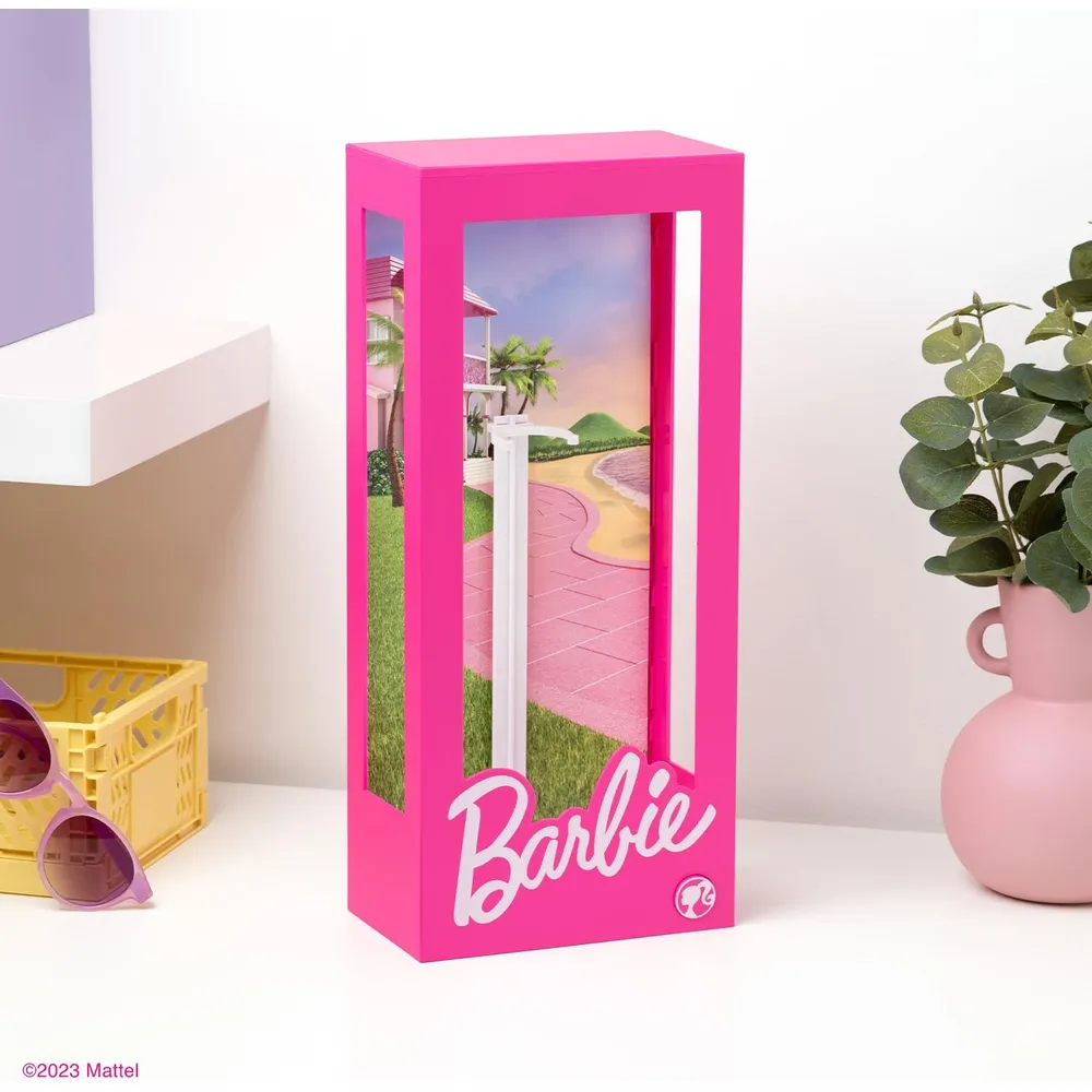 Paladone Barbie, caja de almacenamiento con luz 13" / 33cm