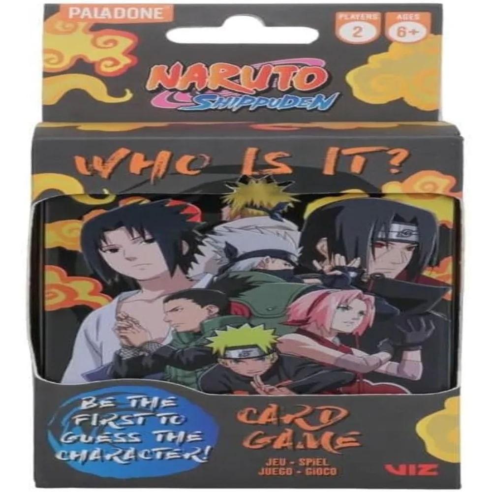 Paladone Naruto "Who Is It?", juego adivinanzas versión inglés