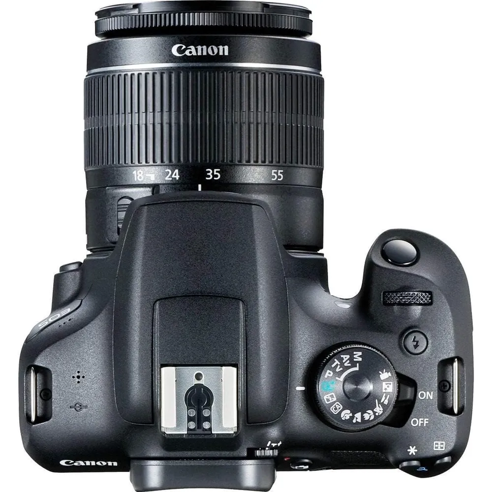 (REACONDICIONADO) Canon cámara EOS 2000D reflex | Negro