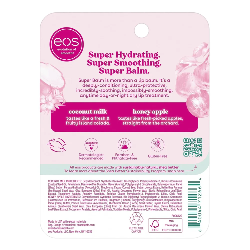 EOS 24h tratamiento labial pack 2 | 0.35 oz / 10 ml