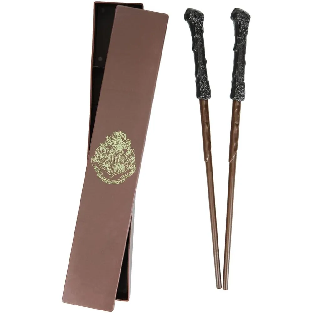Paladone Harry Potter, set palillos varita con estuche