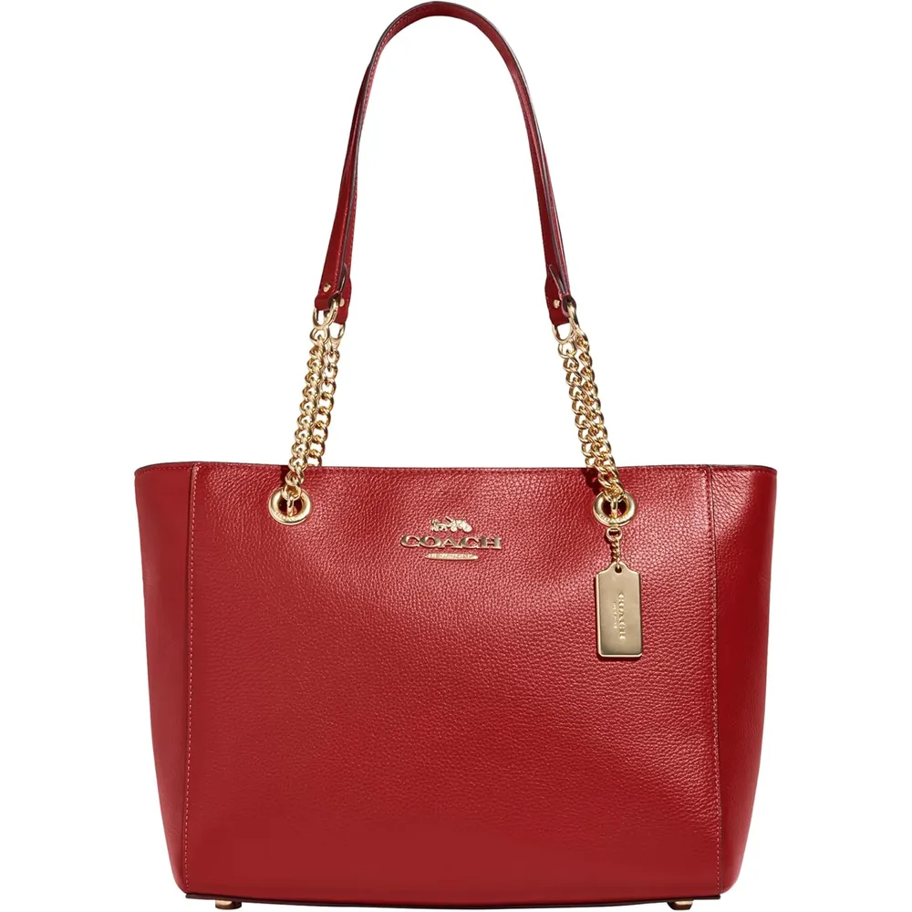 COACH Bolso con cadena Cammie | Rojo