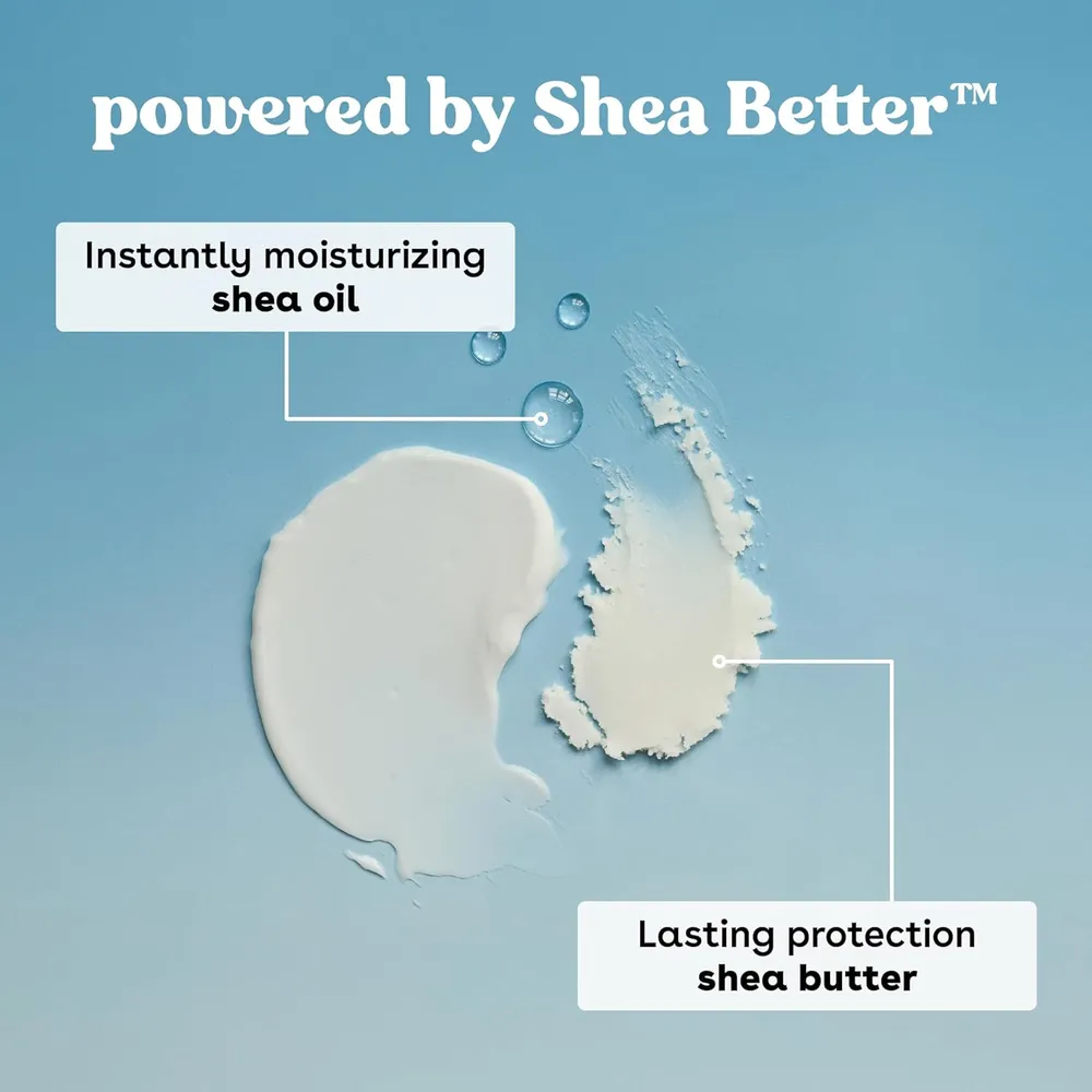 EOS Shea Better Sensitive Skin loción corporal Fragrance Free | 473 ml