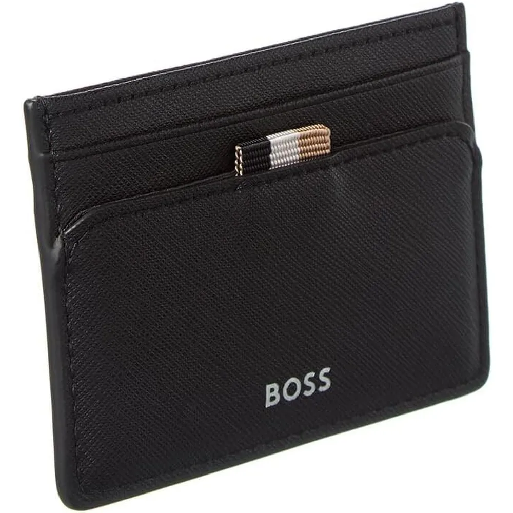 TARJETERO HUGO BOSS ZAIR NEGRO CURRANT HOMBRE