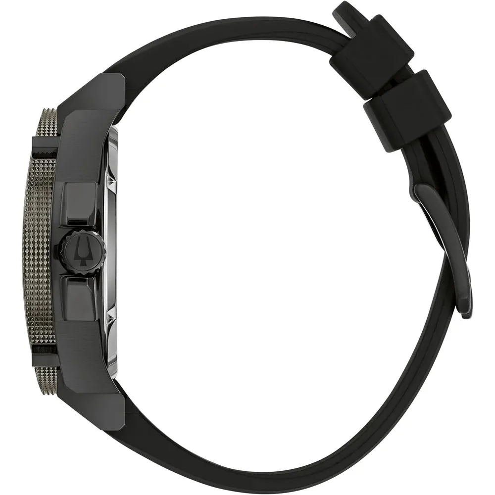 Bulova reloj Icon de hombre cronógrafo de cuarzo alto rendimiento | Carbón