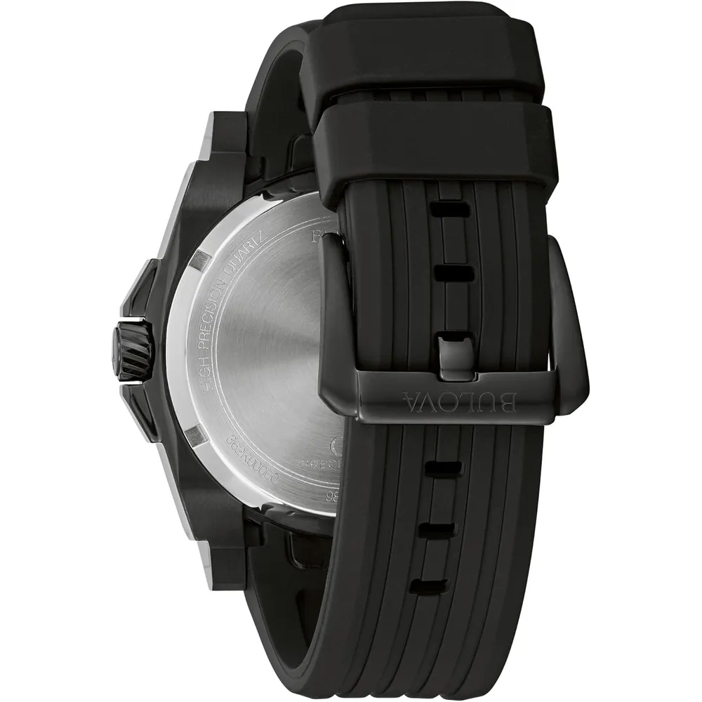Bulova reloj Icon de hombre cronógrafo de cuarzo alto rendimiento | Carbón