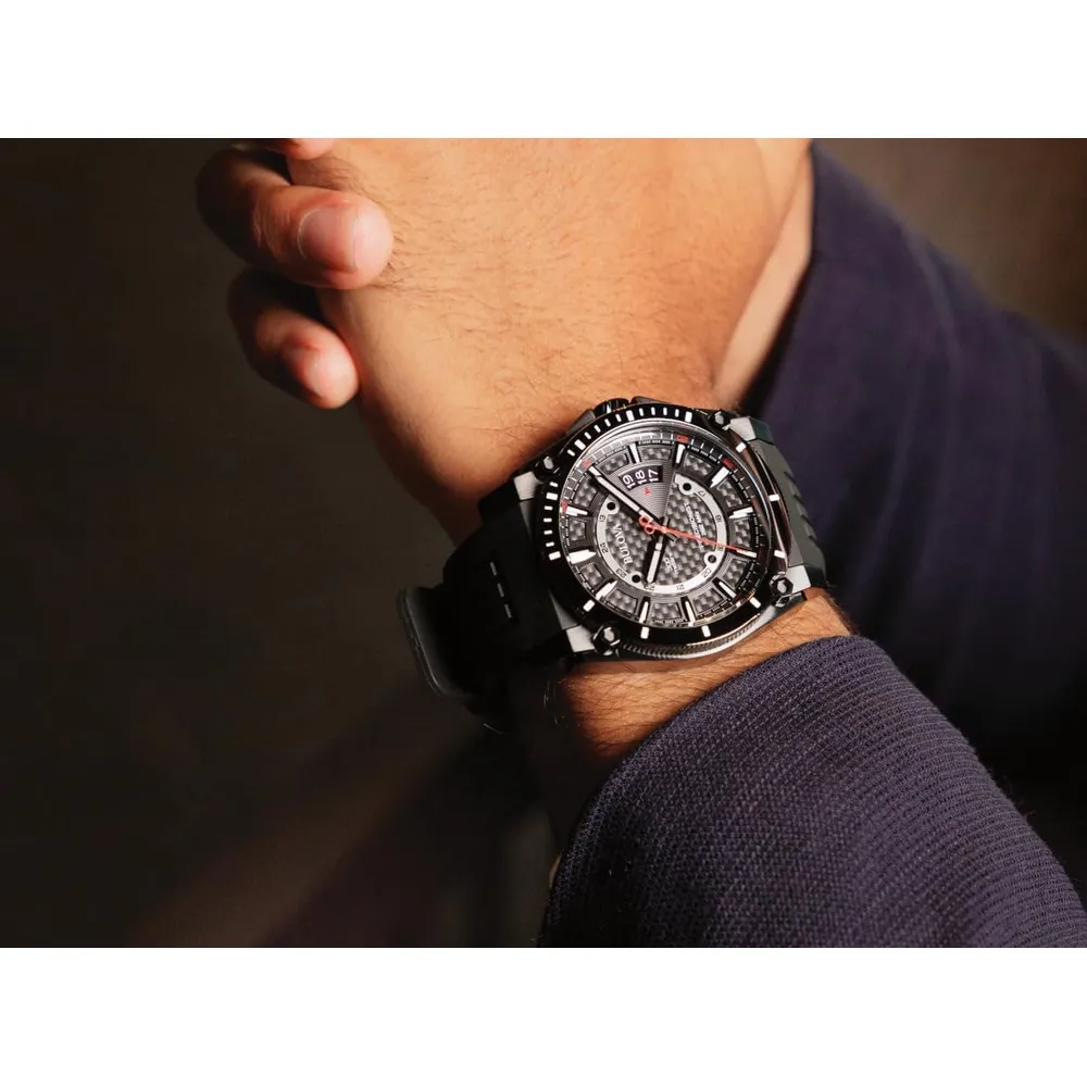 Bulova reloj Icon de hombre cronógrafo de cuarzo alto rendimiento | Carbón