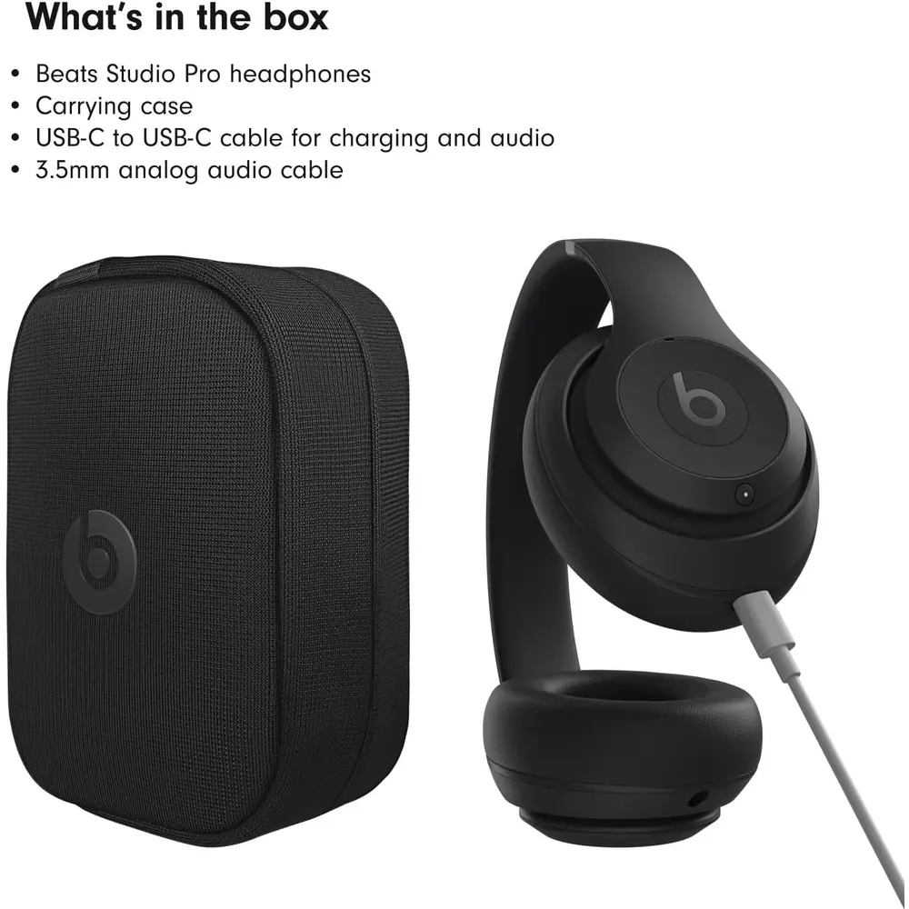 AUDÍFONOS CON CANCELACIÓN DE RUIDO BEATS STUDIO PRO | NEGRO