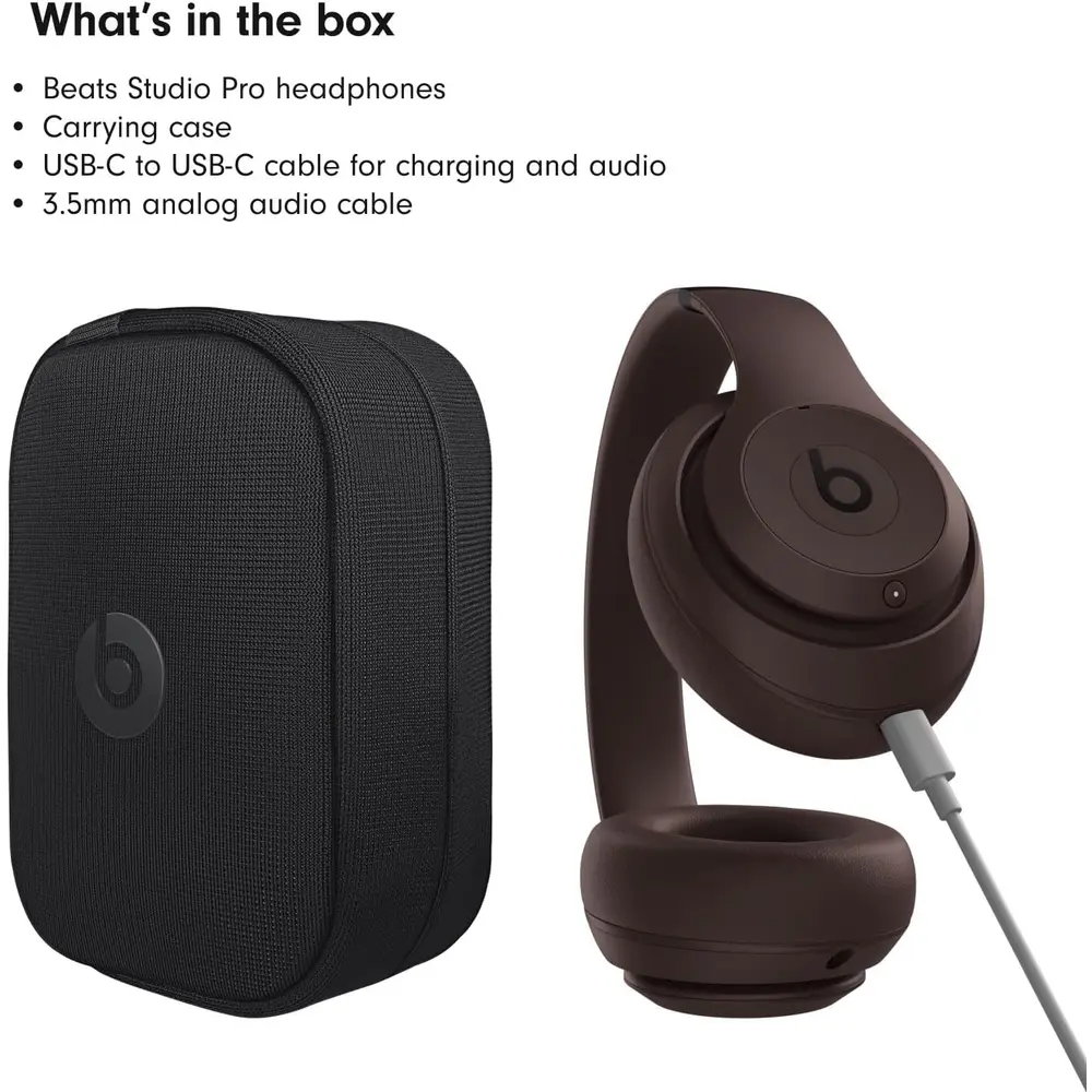 AUDÍFONOS CON CANCELACIÓN DE RUIDO BEATS STUDIO PRO | MARRÓN