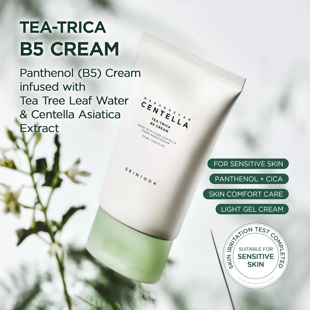 b0c8sbjd89_1_webp.webp CREMA FACIAL TEA-TRICA B5 HIDRATANTE CALMANTE SKIN1004 | 2.53 OZ / 75 ML