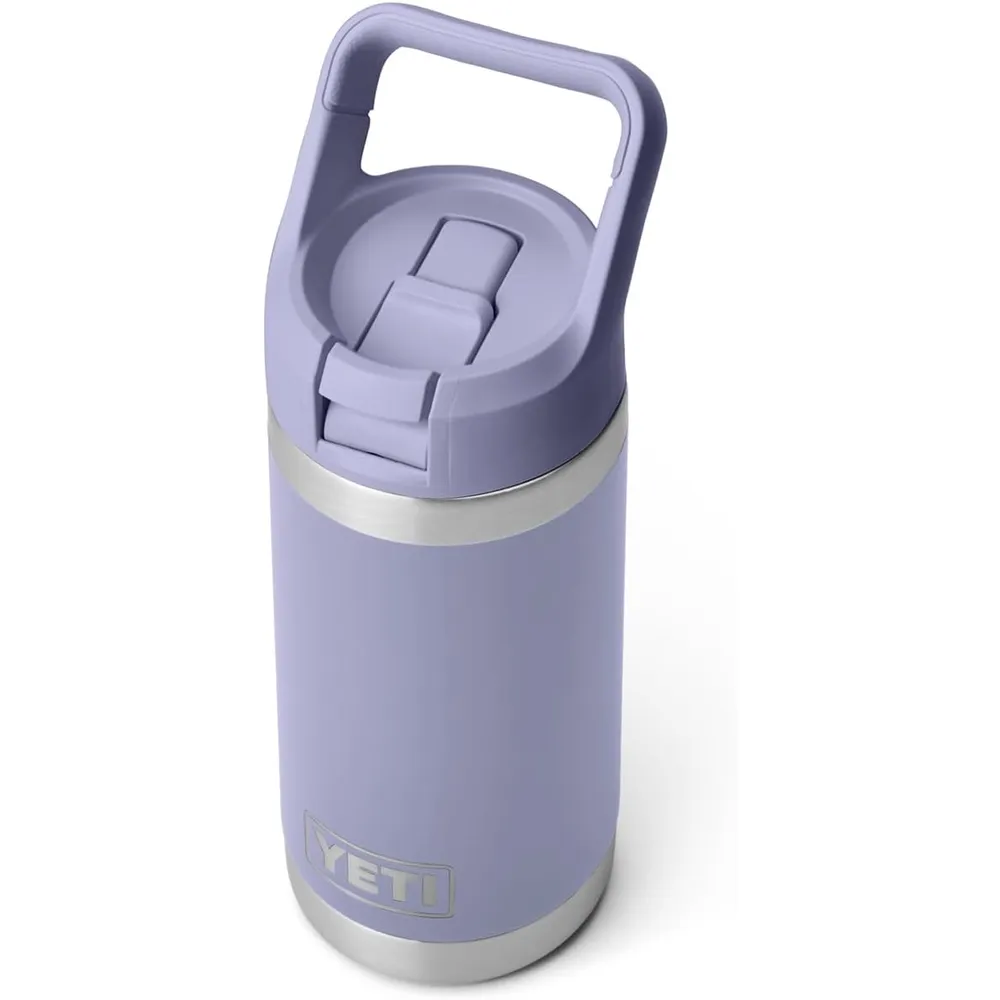 YETI Botella Rambler Jr. para Niños con Cañita de 12 oz | Lila