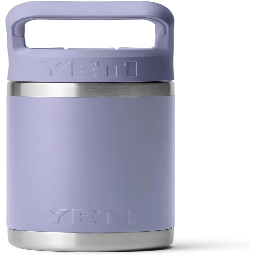 YETI Botella Rambler Jr. para Niños con Cañita de 12 oz | Lila