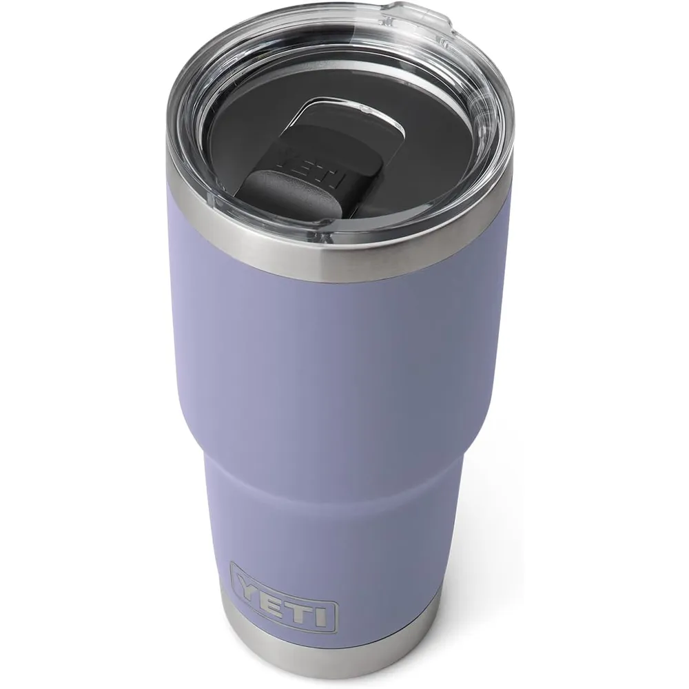 YETI Rambler Vaso de 30 oz de acero inoxidable y tapa MagSlider color lila