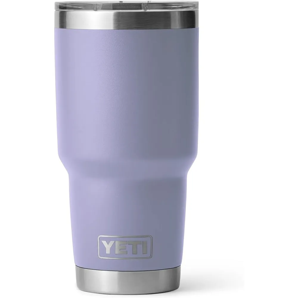 YETI Rambler Vaso de 30 oz de acero inoxidable y tapa MagSlider color lila