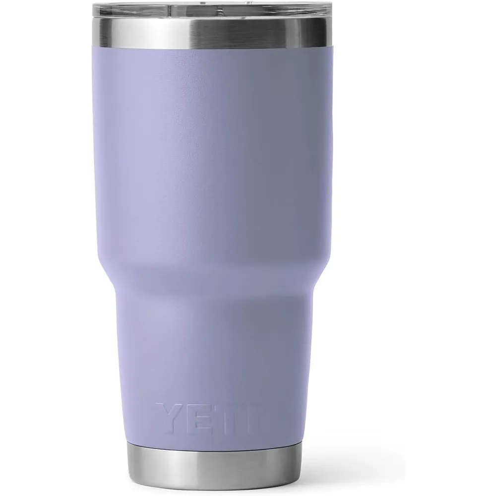 YETI Rambler Vaso de 30 oz de acero inoxidable y tapa MagSlider color lila