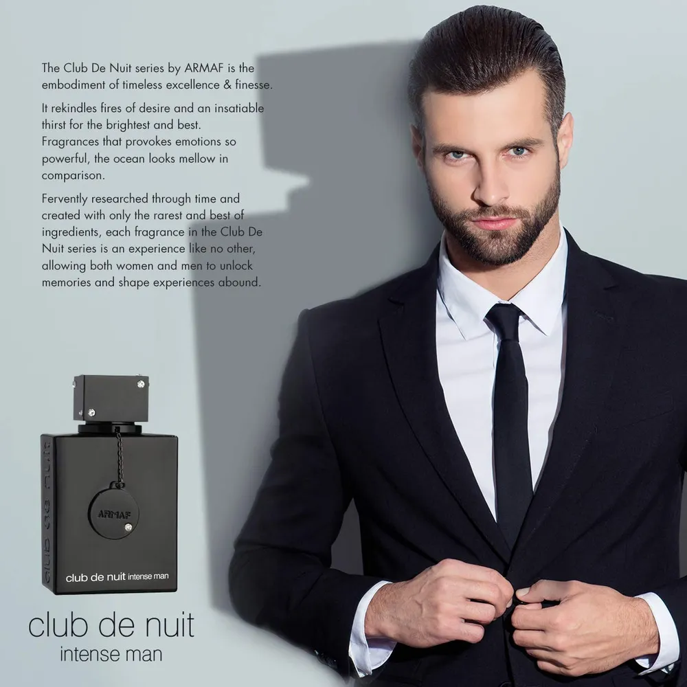PERFUME ARMAF CLUB DE NUIT INTENSE PERFUME OIL HOMBRE 0.6 OZ / 18 ML