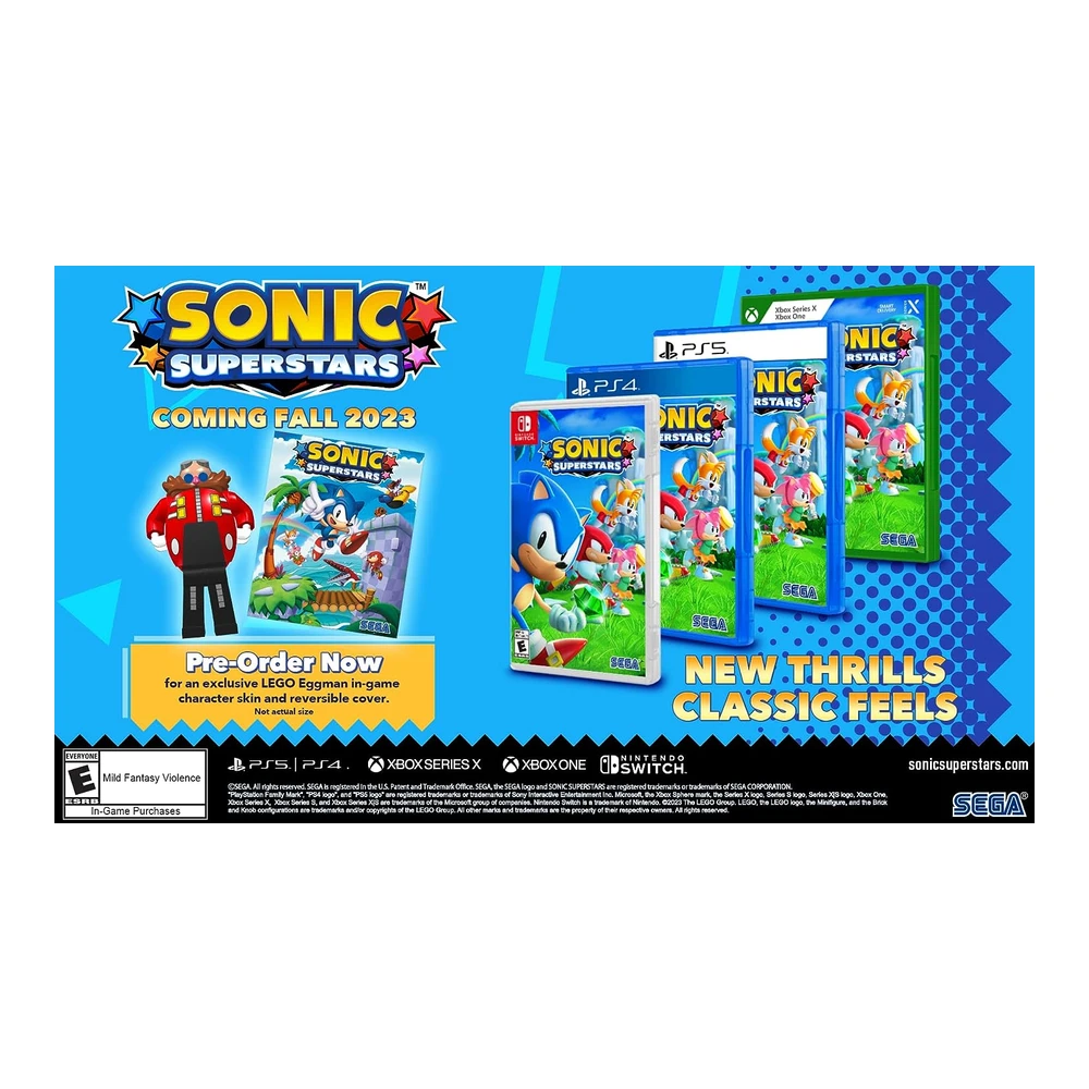 VIDEOJUEGO SONIC SUPERSTARS PLAYSTATION 5