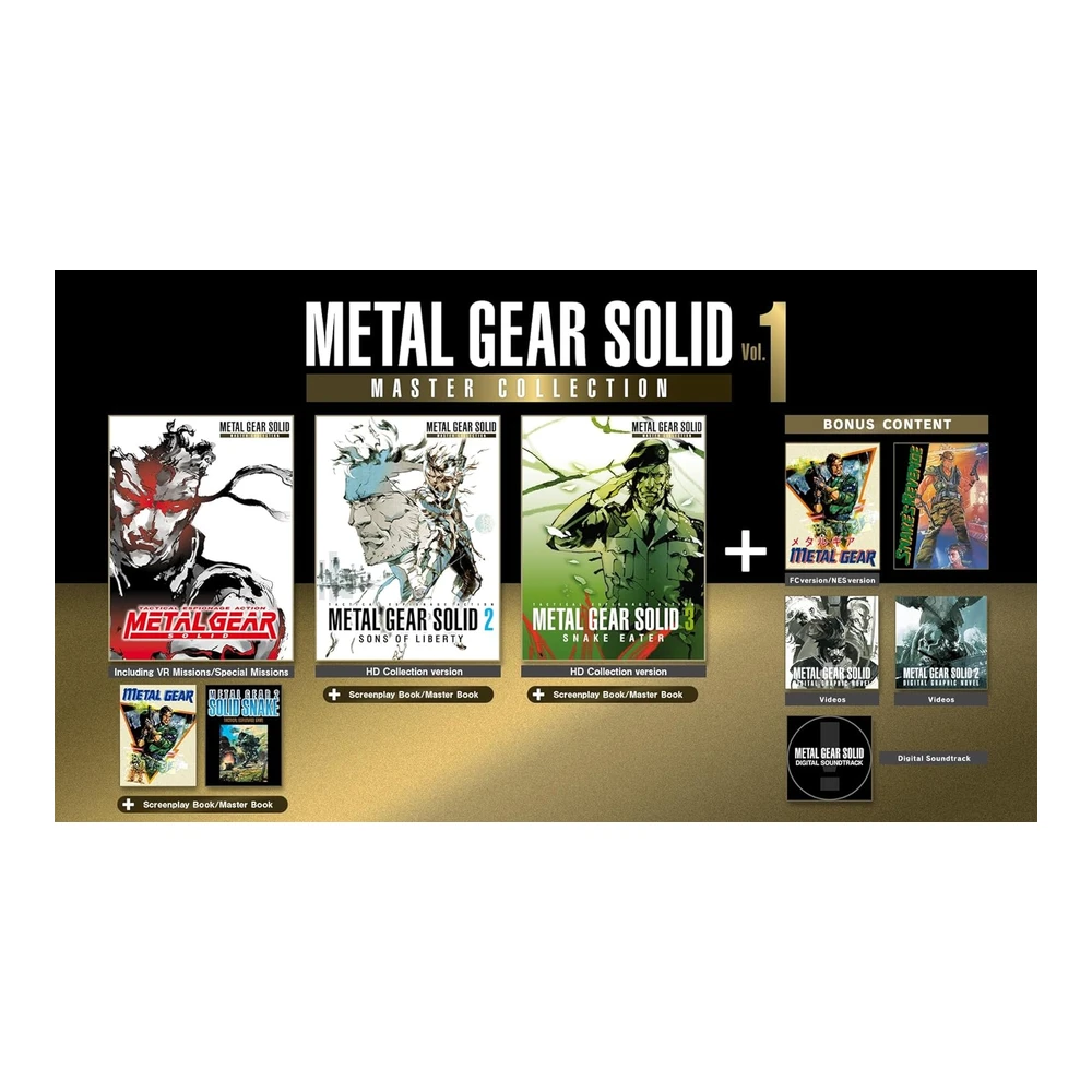 b0c93ll82b_1.webp VIDEOJUEGO METAL GEAR SOLID MASTER COLLECTION VOL.1 | PS5