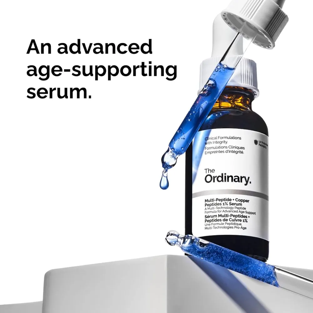 THE ORDINARY SUERO MULTI-PÉPTIDO PÉPTIDOS DE COBRE 1%