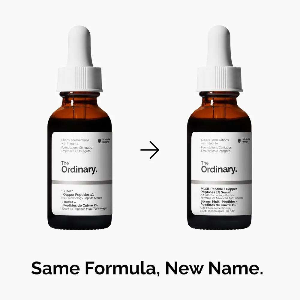 THE ORDINARY SUERO MULTI-PÉPTIDO PÉPTIDOS DE COBRE 1%