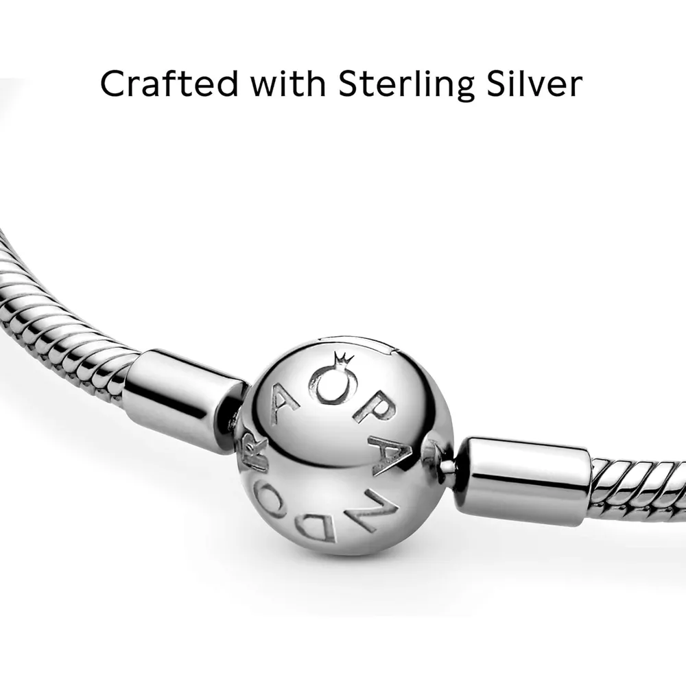 Pandora Moments pulsera cadena serpiente 23 cm | Plata