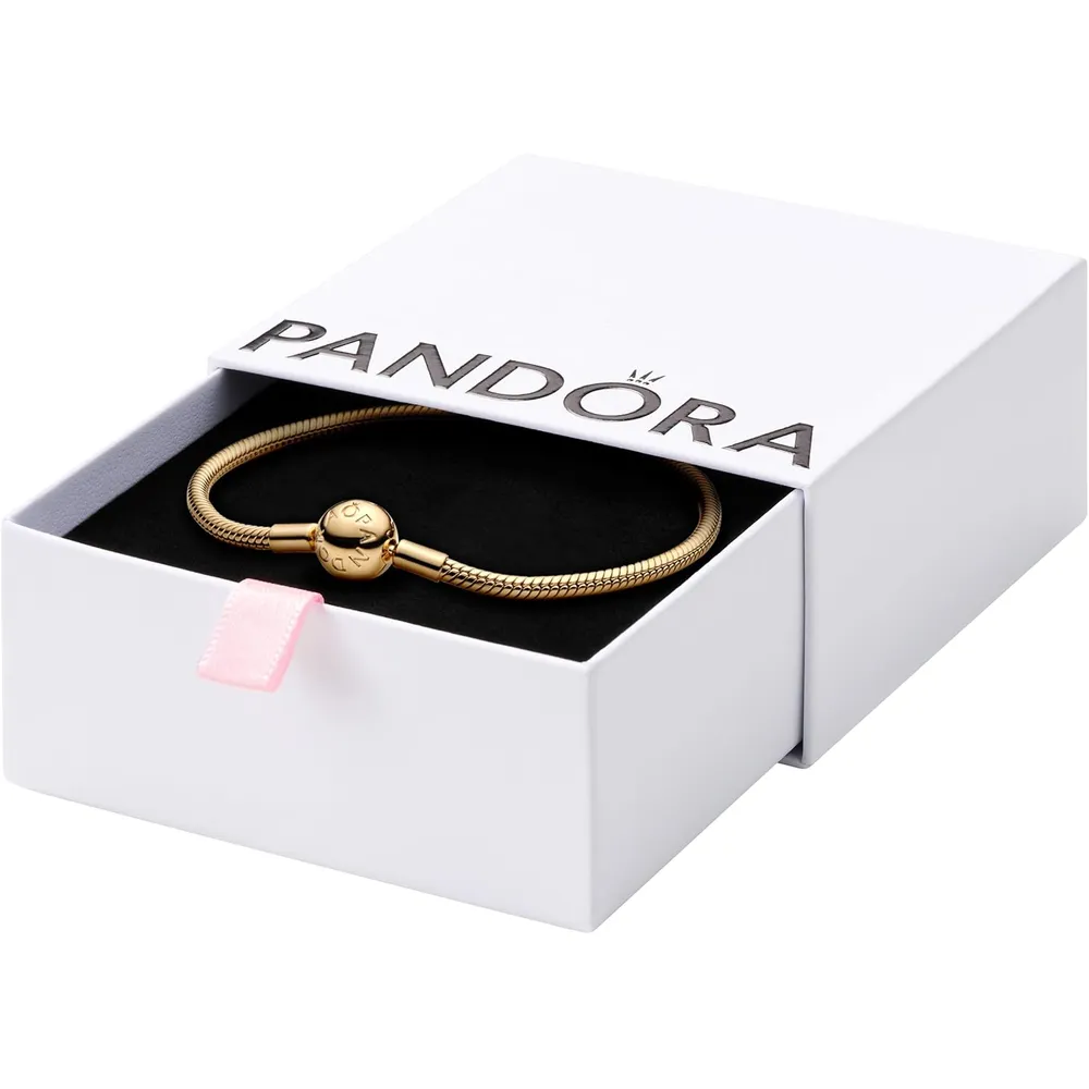 Pandora Moments pulsera cadena serpiente 20 cm | Oro