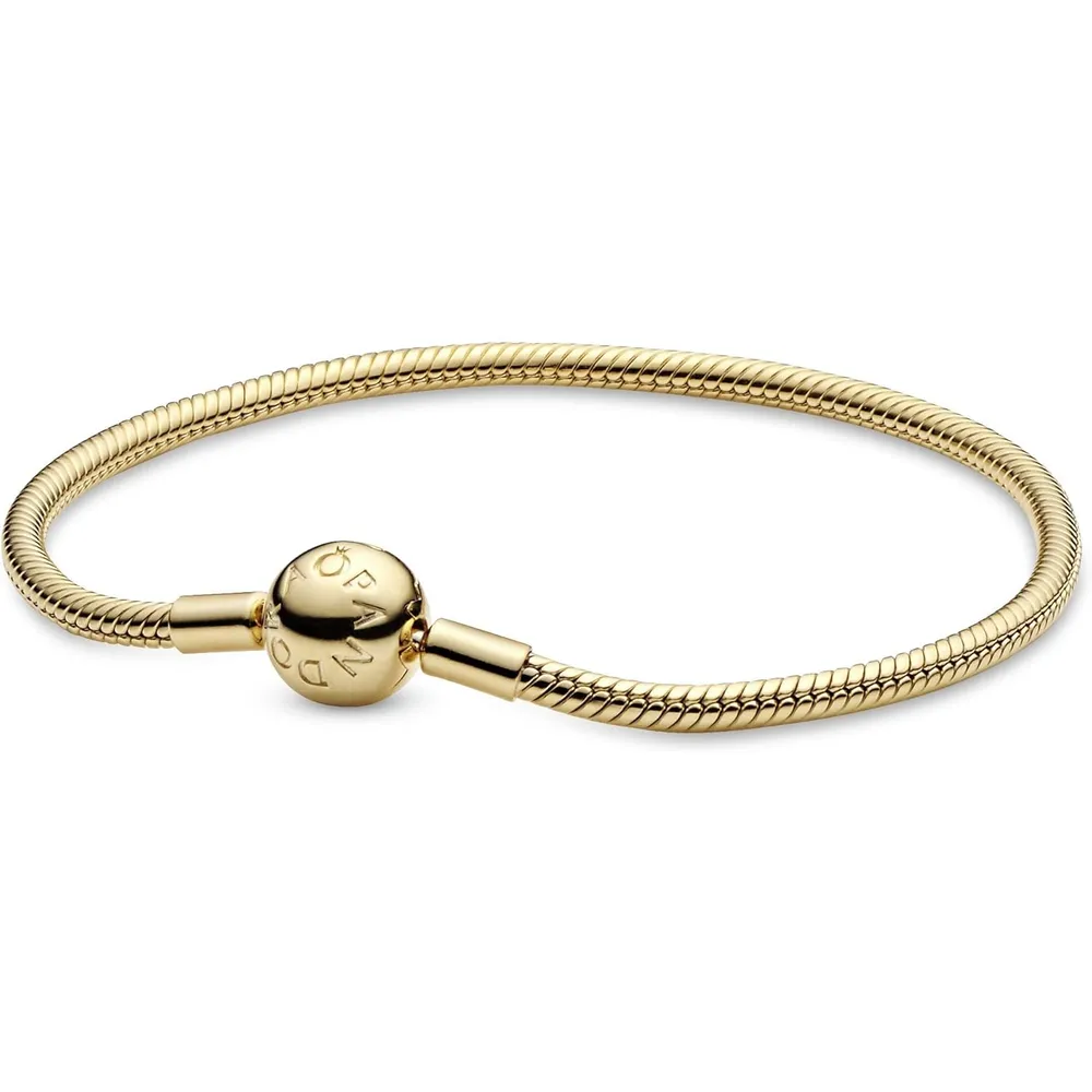 Pandora Moments pulsera cadena serpiente 16 cm | Oro