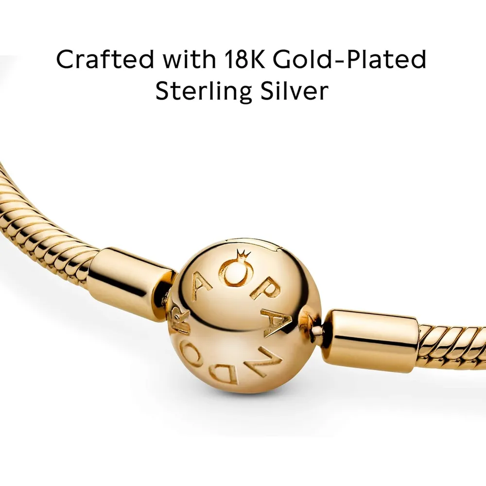 Pandora Moments pulsera cadena serpiente 16 cm | Oro